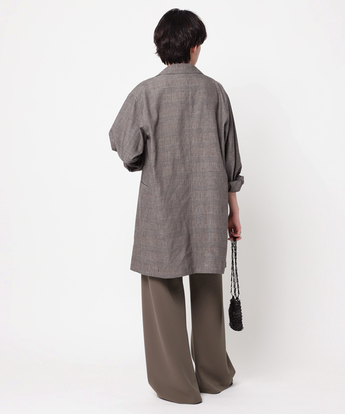 AP STUDIO（エーピーストゥディオ）の「エラスティックパンツ（スラックス・レディース・チョコ/ネイビー・34/36/38）」の18枚目の写真