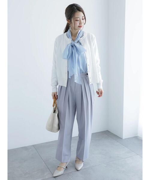 pois blouse tee ブラウスティー pois blouse tee ブラウスティー whyto ホワイト メロウ シアー