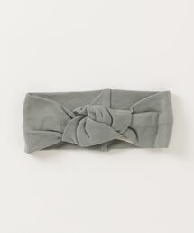 Quincy Mae（クインシーメイ）の「『Quincy Mae』KNOTTED HEADBAND | SEA GREEN（その他ベビー用品）」