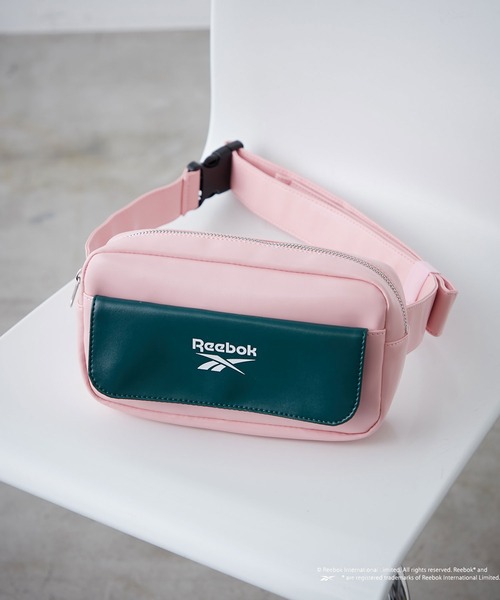 Reebok（リーボック）の「【Reebok／リーボック】別注2WAYウエストバッグ（ボディバッグ/ウエストポーチ・レディース・ピンク・FREE）」の7枚目の写真