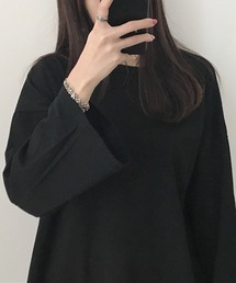 シンプルロングTシャツ