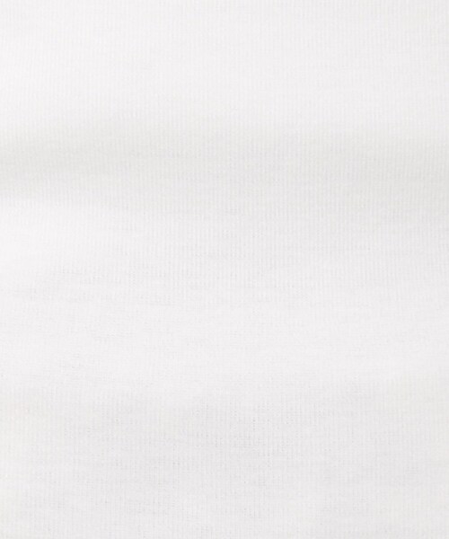 OPAQUE.CLIP（オペークドットクリップ）の「◆コットンフライスアメスリタンクトップ【洗濯機洗い可】（タンクトップ・レディース・ホワイト/ブラック/ネイビー・36/40/38）」の7枚目の写真
