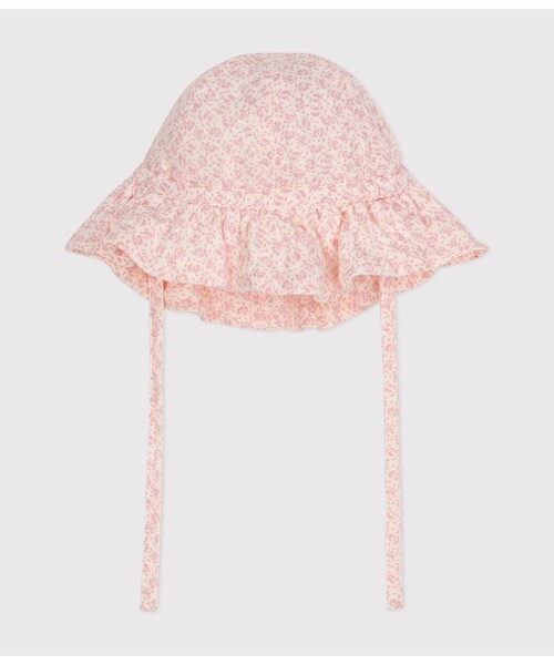 PETIT BATEAU（プチバトー）の「ダブルガーゼクロシェ（ハット・キッズ・その他1・18MONTH/36MONTH/6MONTH）」の4枚目の写真