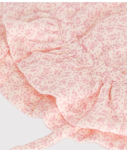 PETIT BATEAU（プチバトー）の「ダブルガーゼクロシェ（ハット・キッズ・その他1・18MONTH/36MONTH/6MONTH）」の5枚目の写真