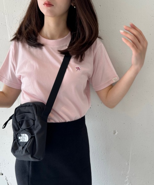 Arnie Arnold Palmer(アーニーアーノルドパーマー)の「【Arnie Arnold Palmer】6051980 T/C天竺フェルト刺繍Tシャツ(Tシャツ/カットソー・レディース・ホワイト/ピンク/ブラック・M/L/LL)」の15枚目の写真