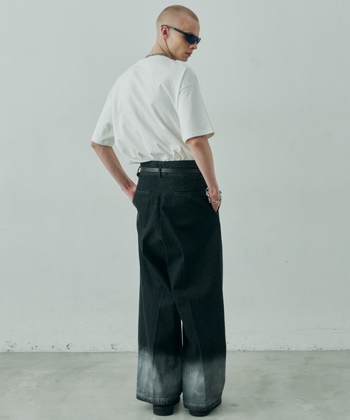 AIVER（アイバー）の「AIVER　()刺繍S/S TEE（Tシャツ/カットソー・メンズ・ホワイト/チャコールグレー/ブラック・SMALL/MEDIUM/LARGE）」の8枚目の写真
