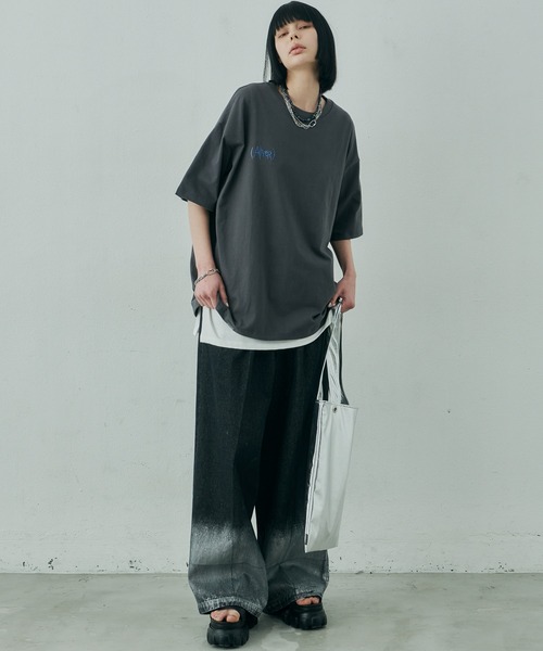 セール】AIVER ()刺繍S/S TEE（Tシャツ/カットソー）｜AIVER