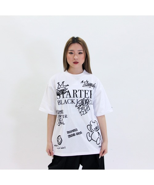 セール】ベアー両面 プリント半袖Tシャツ（Tシャツ/カットソー