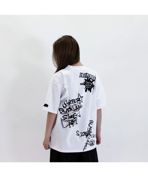 STARTER(スターター)の「ベアー両面 プリント半袖Tシャツ(Tシャツ/カットソー・メンズ・ブラック/ホワイト・XL/L/M)」の6枚目の写真