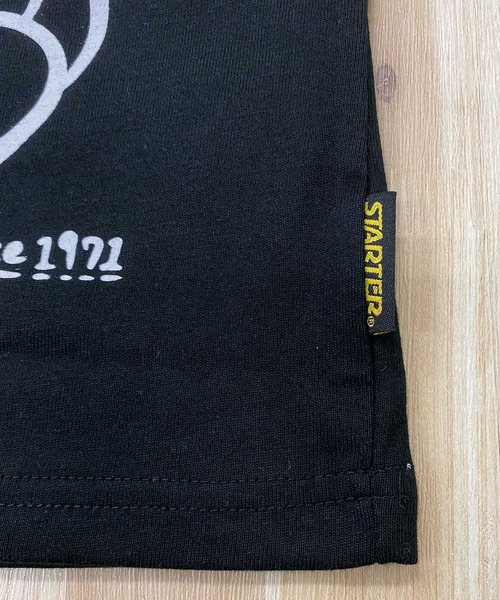 STARTER(スターター)の「ベアー両面 プリント半袖Tシャツ(Tシャツ/カットソー・メンズ・ブラック/ホワイト・XL/L/M)」の4枚目の写真