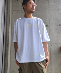 BOYCOTT | 【BOYCOTT/ボイコット】オーバーサイズマルチロゴプリント５分袖半袖Tシャツ(Tシャツ/カットソー)