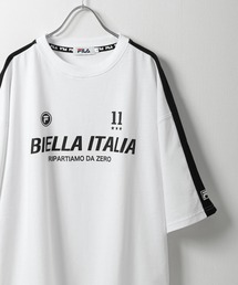 FILA | 【FILA】 90’s レトロ 袖ライン 半袖 ゲームシャツ / チームシャツ(Tシャツ/カットソー)