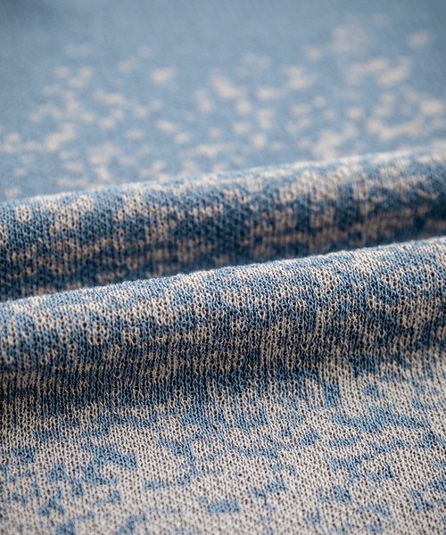 接触冷感 オーバーサイズスプラッシュ柄サマーニット（ニット/セーター）｜Rocky Monroe（ロッキーモンロー）