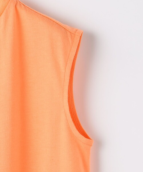 green label relaxing（グリーンレーベルリラクシング）の「フラワープリント キャミワンピース+ノースリーブセット 100cm-130cm（ワンピース・キッズ・ケリー/ブラック・100cm/120cm/130cm/110cm）」の13枚目の写真