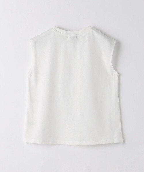 green label relaxing（グリーンレーベルリラクシング）の「フラワープリント キャミワンピース+ノースリーブセット 100cm-130cm（ワンピース・キッズ・ケリー/ブラック・100cm/120cm/130cm/110cm）」の8枚目の写真