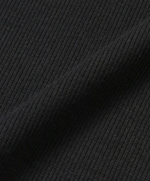 ROPE' PICNIC（ロペピクニック）の「ロゴ刺繍入りカップ付きキャミソール（キャミソール・レディース・キナリ/ブラック・36/38）」の7枚目の写真