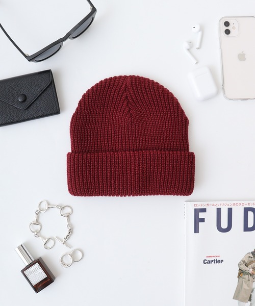 FUNALIVE（ファンアライブ）の「SI ORIGINAL AZE WATCH（ニットキャップ/ビーニー・メンズ・ベージュ/ブラック/ホワイト/ロイヤルブルー/ブラウン/レッド/グレー/オリーブ/バーガンディー・FREE）」の9枚目の写真