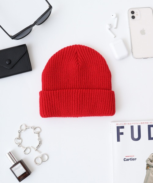 FUNALIVE（ファンアライブ）の「SI ORIGINAL AZE WATCH（ニットキャップ/ビーニー・メンズ・ベージュ/ブラック/ホワイト/ロイヤルブルー/ブラウン/レッド/グレー/オリーブ/バーガンディー・FREE）」の8枚目の写真