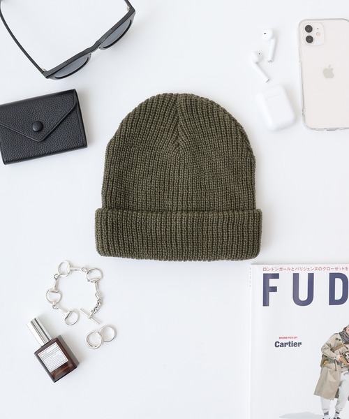FUNALIVE（ファンアライブ）の「SI ORIGINAL AZE WATCH（ニットキャップ/ビーニー・メンズ・ベージュ/ブラック/ホワイト/ロイヤルブルー/ブラウン/レッド/グレー/オリーブ/バーガンディー・FREE）」の6枚目の写真