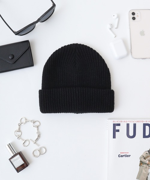 FUNALIVE（ファンアライブ）の「SI ORIGINAL AZE WATCH（ニットキャップ/ビーニー・メンズ・ベージュ/ブラック/ホワイト/ロイヤルブルー/ブラウン/レッド/グレー/オリーブ/バーガンディー・FREE）」の3枚目の写真