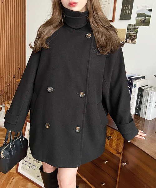 マッセメンシュ　定価7万　上質　アンゴラ混　Pコート ピーコート ピーコートアンゴラ混 |【トンボ公式オンラインモール】