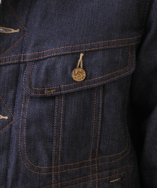 Lee（リー）の「【別注】LEE STORMRIDER（デニムジャケット・メンズ・ブルー/インディゴブルー/ホワイト・1/2）」の7枚目の写真