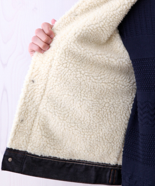 Lee（リー）の「【別注】LEE STORMRIDER（デニムジャケット・メンズ・ブルー/インディゴブルー/ホワイト・1/2）」の14枚目の写真