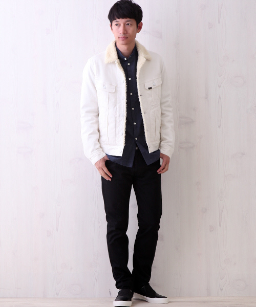 Lee（リー）の「【別注】LEE STORMRIDER（デニムジャケット・メンズ・ブルー/インディゴブルー/ホワイト・1/2）」の15枚目の写真