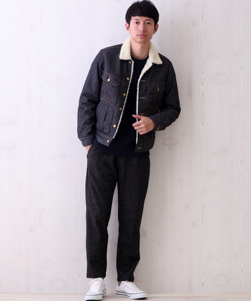 Lee（リー）の「【別注】LEE STORMRIDER（デニムジャケット・メンズ・ブルー/インディゴブルー/ホワイト・1/2）」の9枚目の写真