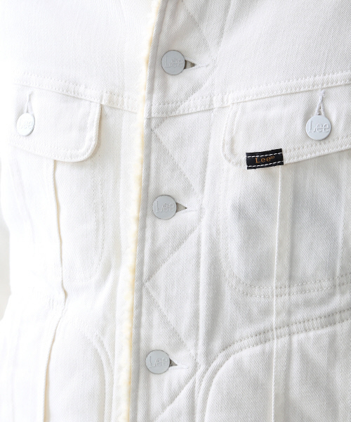 Lee（リー）の「【別注】LEE STORMRIDER（デニムジャケット・メンズ・ブルー/インディゴブルー/ホワイト・1/2）」の21枚目の写真