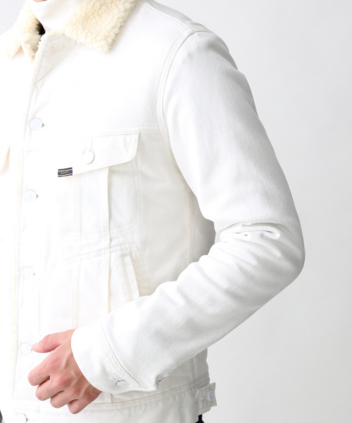 Lee（リー）の「【別注】LEE STORMRIDER（デニムジャケット・メンズ・ブルー/インディゴブルー/ホワイト・1/2）」の22枚目の写真