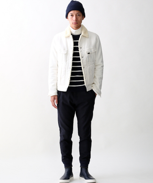 Lee（リー）の「【別注】LEE STORMRIDER（デニムジャケット・メンズ・ブルー/インディゴブルー/ホワイト・1/2）」の17枚目の写真