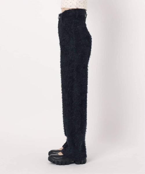 Charles Chaton “mimic pants”ファーワイドパンツ Charles Chaton “mimic pants”ファーワイドパンツ