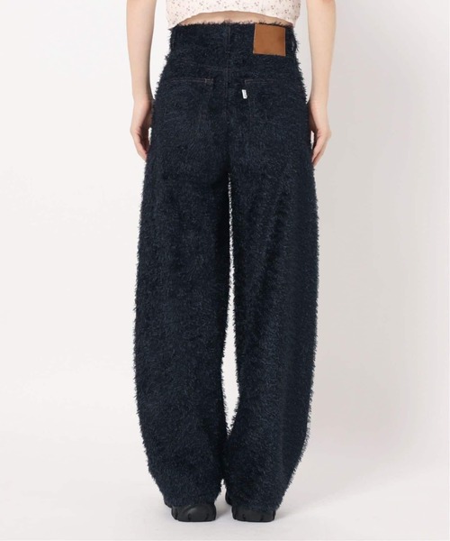 Charles Chaton “mimic pants”ファーワイドパンツ mimic pants fin.（その他パンツ）｜Charles Chaton（シャルル
