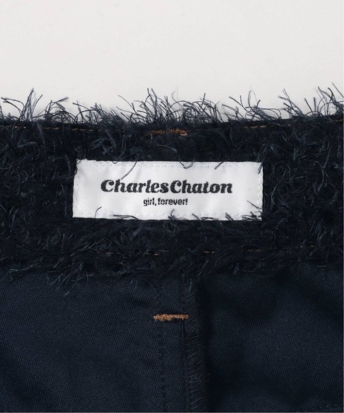 シャルルシャトン　mimic pants ネイビー mimic pants fin.（その他パンツ）｜Charles Chaton（シャルル
