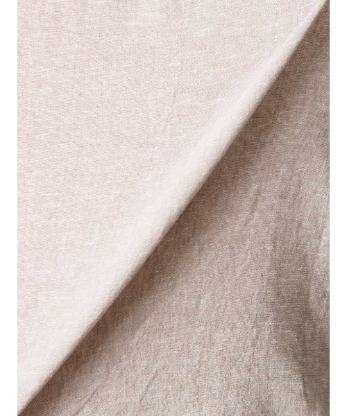 TRANS CONTINENTS（トランスコンチネンツ）の「TRANS CONTINENTS　コットンリネン　カラーシャツ　ベージュ/ブラウン/ブルー/ブラック（シャツ/ブラウス・メンズ・ブラック/ブルー/ブラウン/ベージュ・L/LL/M）」の10枚目の写真