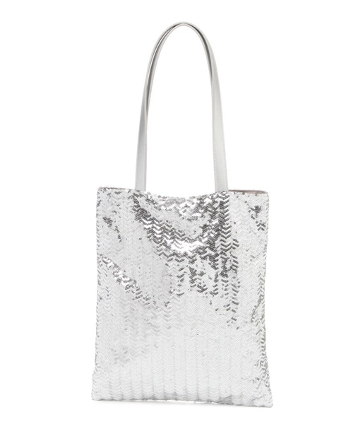LAKOLE（ラコレ）の「スパンコールトートバッグ / 116059（トートバッグ・レディース・グレー/シルバー/パープル・FREE）」の17枚目の写真