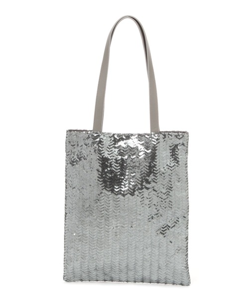 LAKOLE（ラコレ）の「スパンコールトートバッグ / 116059（トートバッグ・レディース・グレー/シルバー/パープル・FREE）」の16枚目の写真