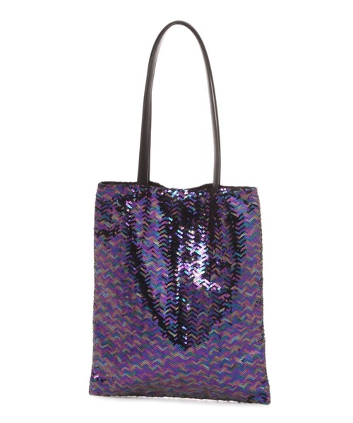 LAKOLE（ラコレ）の「スパンコールトートバッグ / 116059（トートバッグ・レディース・グレー/シルバー/パープル・FREE）」の13枚目の写真