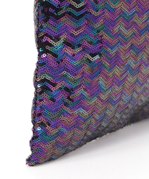 LAKOLE（ラコレ）の「スパンコールトートバッグ / 116059（トートバッグ・レディース・グレー/シルバー/パープル・FREE）」の10枚目の写真