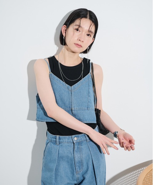美品 サイズM グッチ シェリーライン入りキャミソール グレー イタリア製 美品 サイズM グッチ シェリーライン入りキャミソール グレー