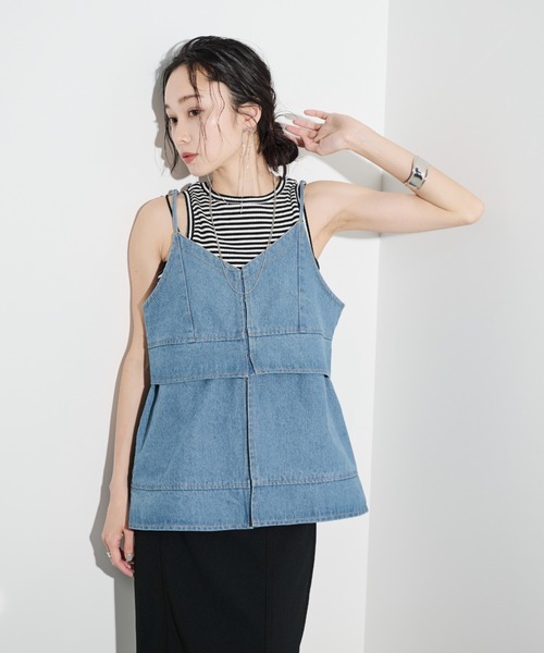セール】マルチWAYデニムキャミ（キャミソール）｜Shelly island