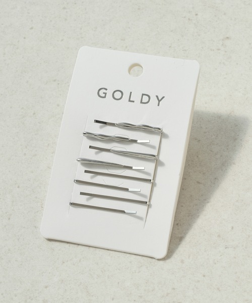 GOLDY(ゴールディ)の「ミニマル ライン マルチ セット ヘアピン(ヘアピン・レディース・ゴールド/シルバー系その他/ゴールド系その他/シルバー・FREE)」の12枚目の写真