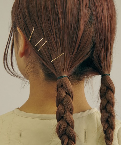 GOLDY(ゴールディ)の「ミニマル ライン マルチ セット ヘアピン(ヘアピン・レディース・ゴールド/シルバー系その他/ゴールド系その他/シルバー・FREE)」の9枚目の写真