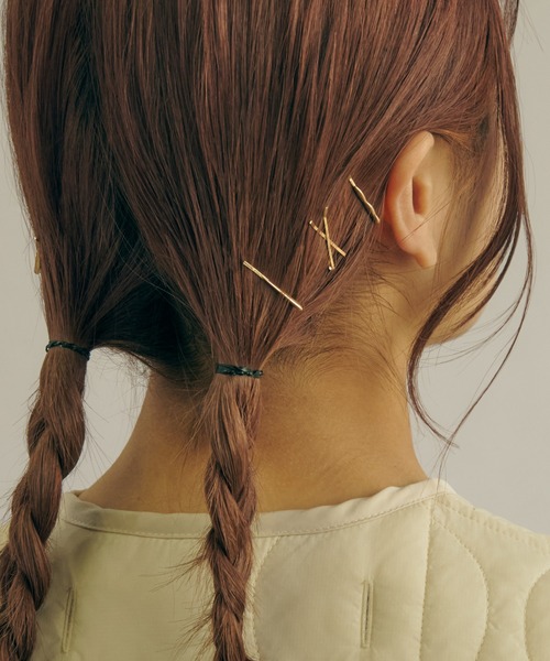 GOLDY(ゴールディ)の「ミニマル ライン マルチ セット ヘアピン(ヘアピン・レディース・ゴールド/シルバー系その他/ゴールド系その他/シルバー・FREE)」の8枚目の写真