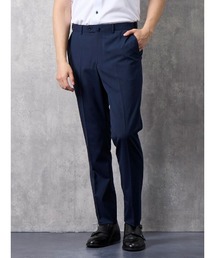 Perfect Suit FActory | 軽量&清涼パンツ トロピカル生地・高通気 凄脚(すごあし)シリーズ ピンヘッド柄 ブラウン/ブルー/ネイビー(スラックス)