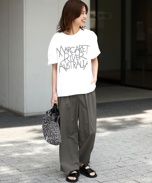 JOURNAL STANDARD relume（ジャーナルスタンダード　レリューム）の「《WEB限定追加》【MULTI FUNC+】タックイージーパンツ（その他パンツ・レディース・チャコールグレー・36/38）」の18枚目の写真