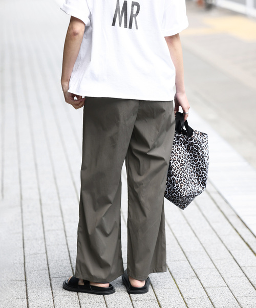 JOURNAL STANDARD relume（ジャーナルスタンダード　レリューム）の「《WEB限定追加》【MULTI FUNC+】タックイージーパンツ（その他パンツ・レディース・チャコールグレー・36/38）」の12枚目の写真