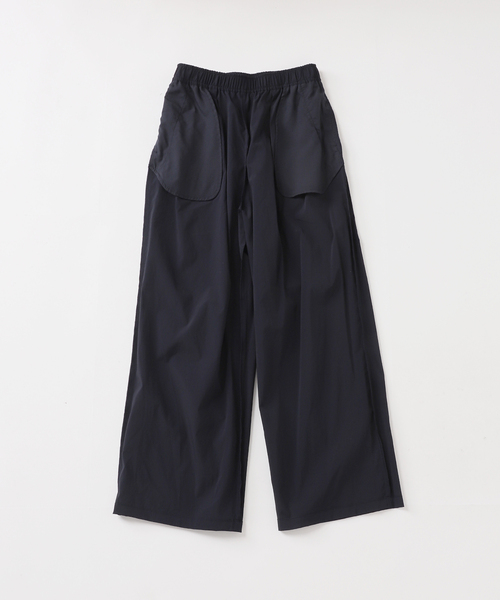 JOURNAL STANDARD relume（ジャーナルスタンダード　レリューム）の「《WEB限定追加》【MULTI FUNC+】タックイージーパンツ（その他パンツ・レディース・チャコールグレー・36/38）」の4枚目の写真