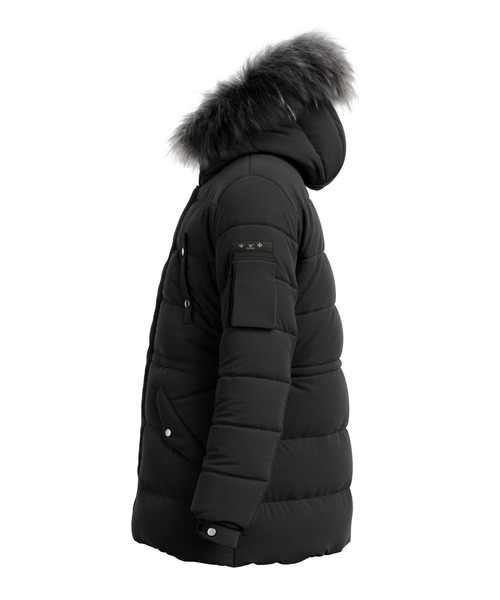 TATRAS（タトラス）の「TATRAS(タトラス) FONDO フォンド（ダウンジャケット/コート・メンズ・チャコールグレー/ブラック/ネイビー/モカ・4/3/2/1/5）」の10枚目の写真